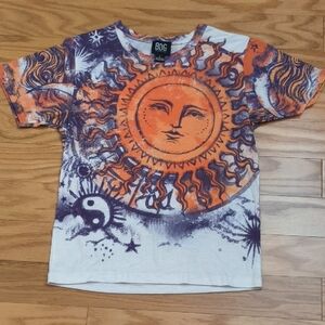 BDG Urban Outfitters Sun & Moon Boho Tee Youth Size L EUC